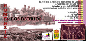 Homenaje en Los Barrios