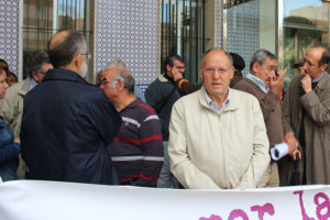 José Ortega a las puertas del juzgado